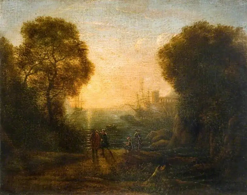 Kustzicht - Claude Lorrain