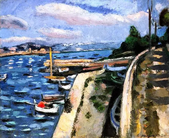 Uitzicht op Antibes - Henri Matisse