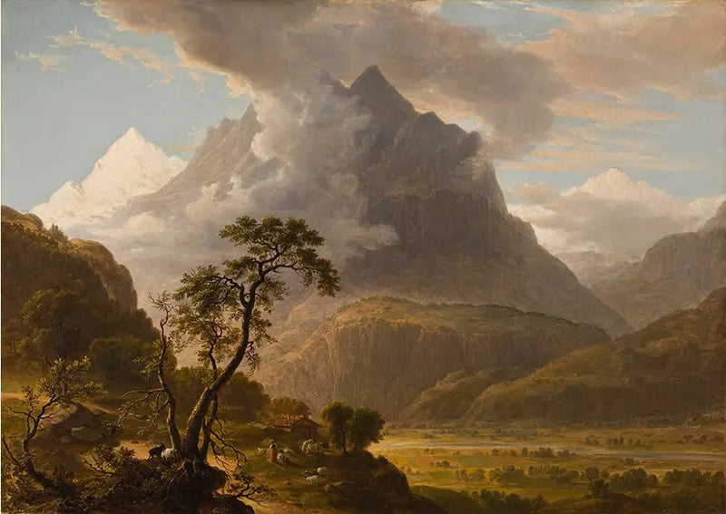Uitzicht op de Oberhasle-vallei, Zwitserland - Asher Brown Durand

Source:
Vue dans la vallée d'Oberhasle, Suisse - Asher Brown Durand