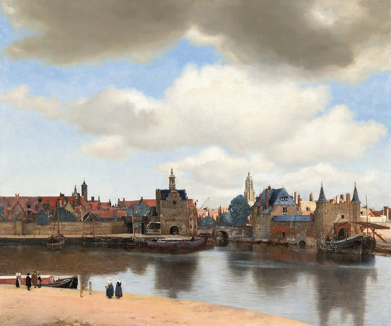 Gezicht op Delft - Johannes Vermeer