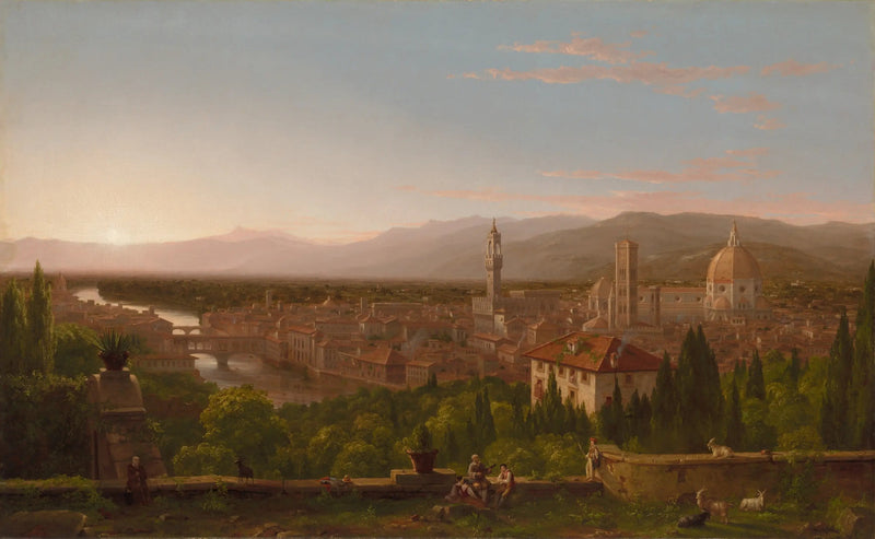 Uitzicht op Florence vanaf San Miniato - Thomas Cole

Source:
Vue de Florence depuis San Miniato - Thomas Cole