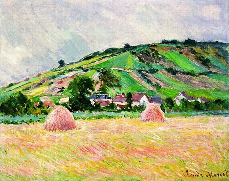 Uitzicht op Giverny W1074 - Claude Monet