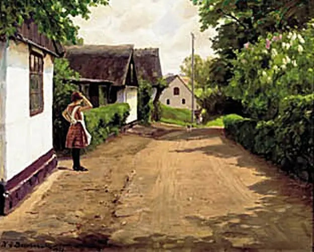 Uitzicht op Gundsømagle op een zomerdag. - H. A. Brendekilde

Source:
Vue de Gundsømagle un jour d'été. - H. A. Brendekilde