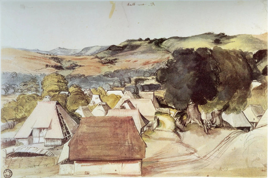 Uitzicht op Kalchreuth - Albrecht Dürer
