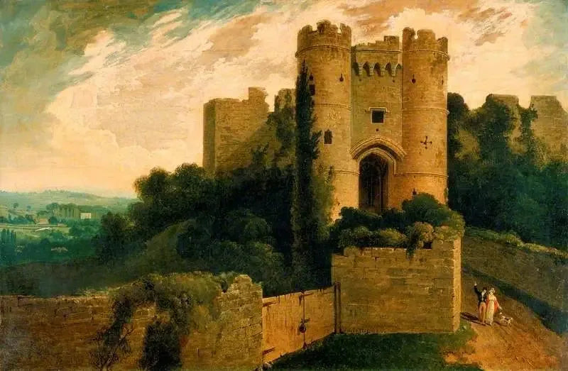 Uitzicht op de ingang van het kasteel van Carisbrooke, Isle of Wight - John Martin

Source:
Vue de l'entrée du château de Carisbrooke, île de Wight - John Martin