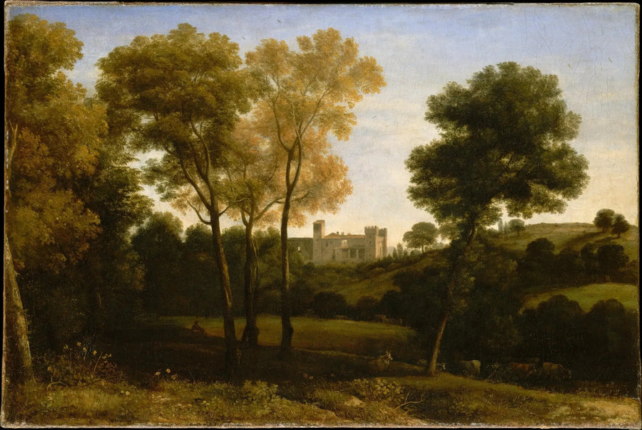 Uitzicht op La Crescenza - Claude Lorrain