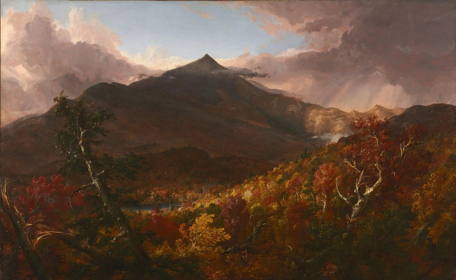 Uitzicht op de berg Schroon, Essex County, New York, na een storm - Thomas Cole

Source:
Vue de la montagne Schroon, comté d'Essex, New York, après une tempête - Thomas Cole
