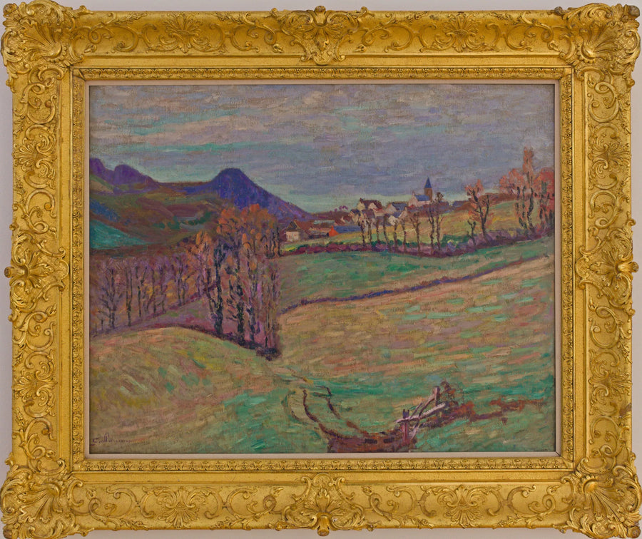 Uitzicht op Saint-Sauves - Armand Guillaumin