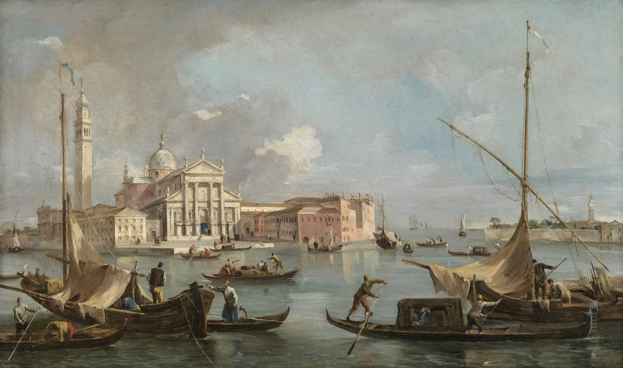Vue de San Giorgio Maggiore - Francesco Guardi - Alpha Reproduction