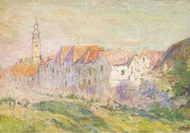 Uitzicht op Veere, Zeeland - Anna Boch