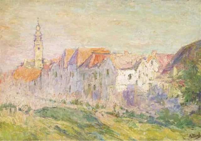 Uitzicht op Veere, Zeeland - Anna Boch
