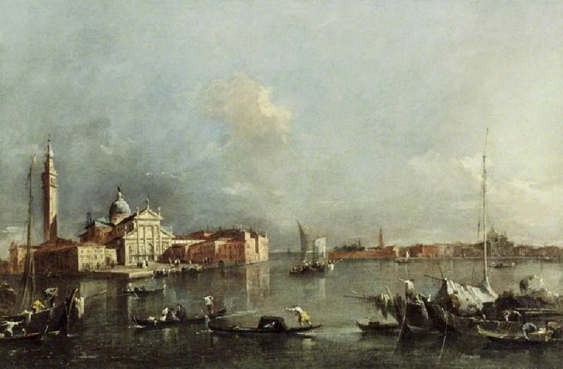 Uitzicht op Venetië - Francesco Guardi