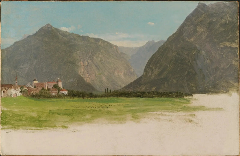 Uitzicht op Wimmis, Simmental-vallei, Zwitserland - Frederic Edwin Church

Source:
Vue de Wimmis, vallée du Simmental, Suisse - Frederic Edwin Church
