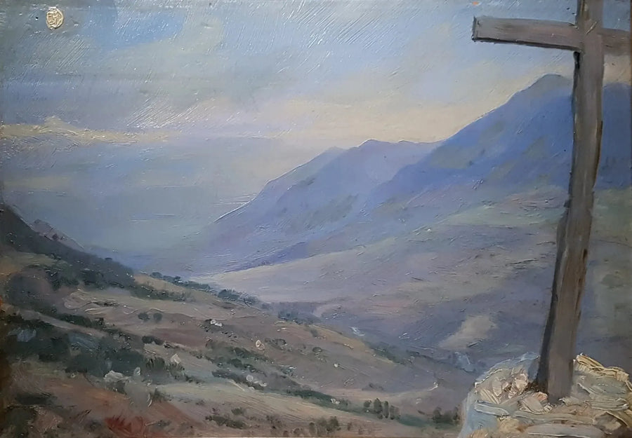 Uitzicht vanaf de Abruzzen - Peder Severin Krøyer