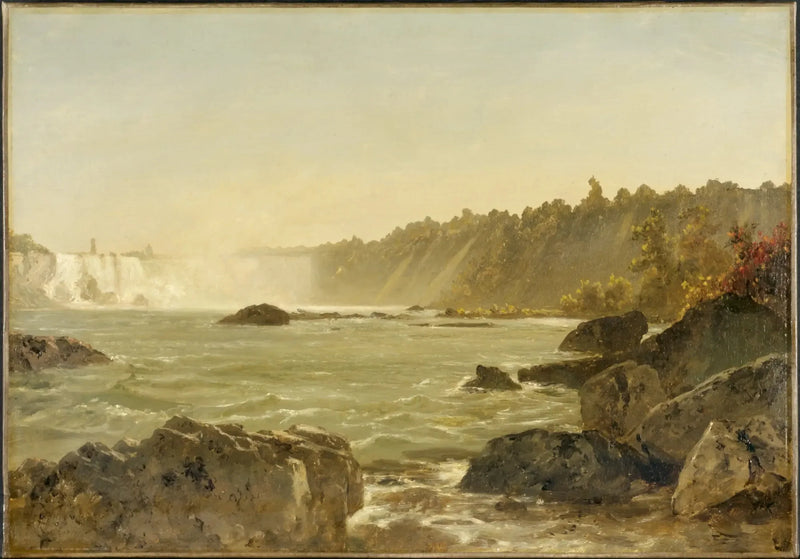 Uitzicht op de Niagarastromen - John Frederick Kensett

Source:
Vue des chutes du Niagara - John Frederick Kensett