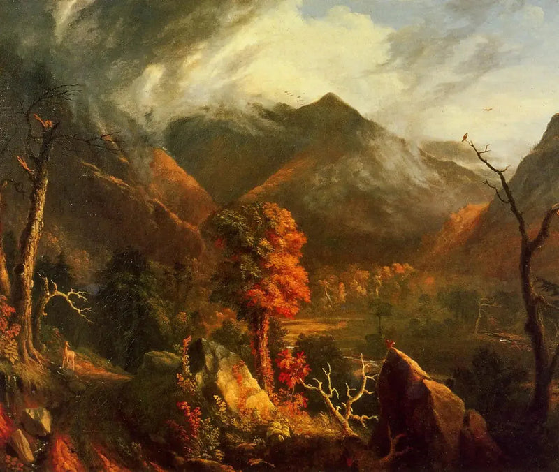 Uitzicht op de Witte Bergen - Thomas Cole

Source:
Vue des Montagnes Blanches - Thomas Cole