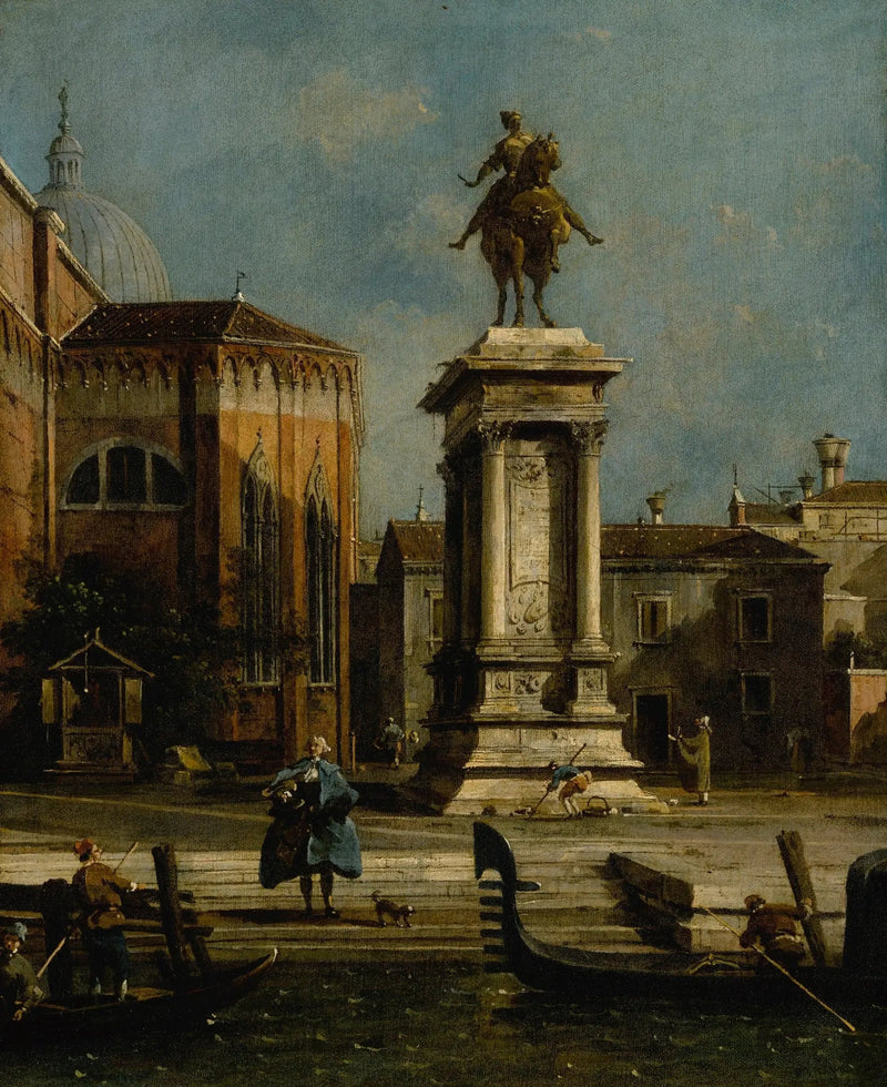 Uitzicht op de Santi Giovanni e Paolo en het ruiterstandbeeld van Bartolomeo Colleoni - Canaletto

Source:
Vue des Santi Giovanni e Paolo et de la statue équestre de Bartolomeo Colleoni - Canaletto