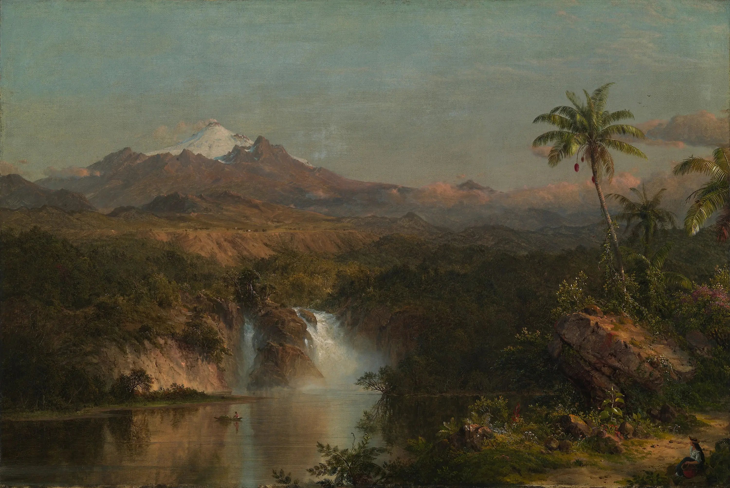 Vue du Cotopaxi - Frederic Edwin Church - Alpha Reproduction
