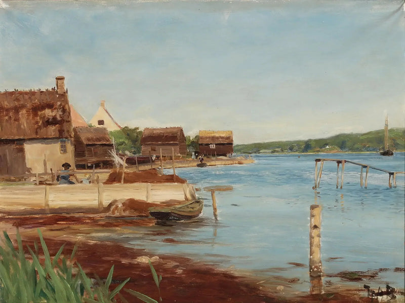 Uitzicht op de fjord van Roskilde naar Jyllinge. - H. A. Brendekilde

Source:
Vue du fjord de Roskilde à Jyllinge. - H. A. Brendekilde