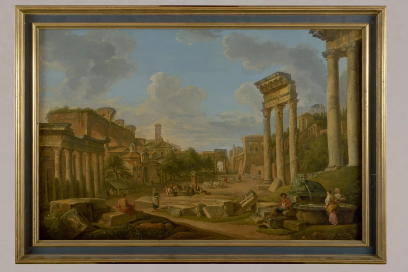 Uitzicht op het forum in Rome - Giovanni Paolo Panini

Source:
Vue du forum à Rome - Giovanni Paolo Panini