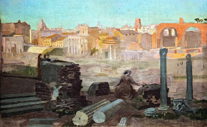 Uitzicht op het Forum - Maurice Denis
