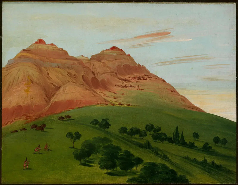 Uitzicht op de Grote Bocht, 1900 mijl boven Saint-Louis - George Catlin

Source:
Vue du Grand Détour, à 1900 milles au-dessus de Saint-Louis - George Catlin