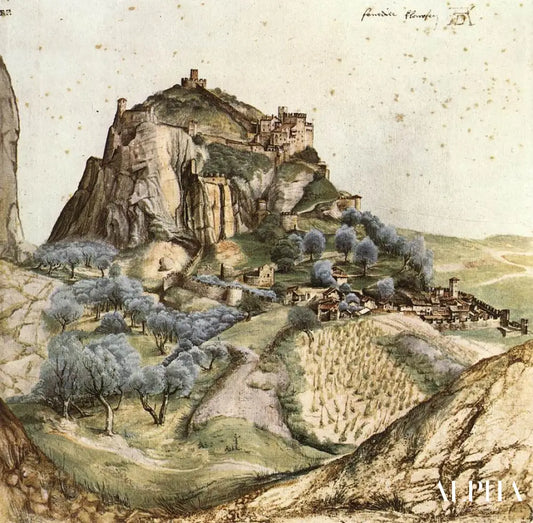 Vue du Val d'Arco - Albrecht Dürer - Reproductions de tableaux et peintures haut de gamme