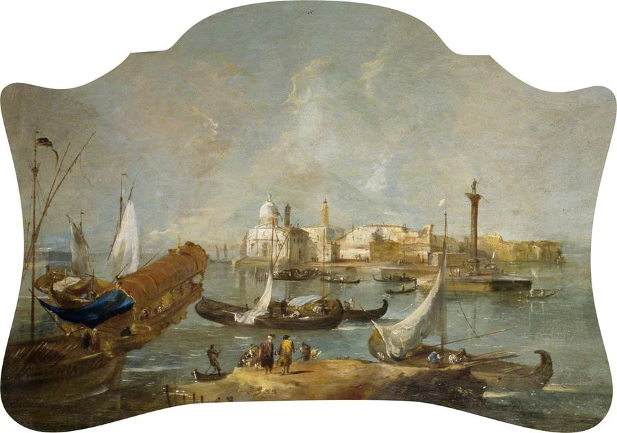 Fantastisch uitzicht op Venetië - Francesco Guardi