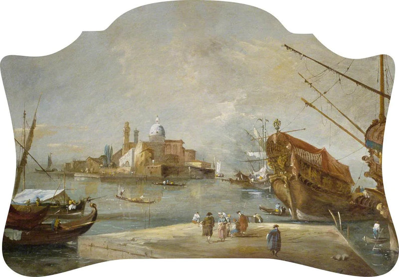 Fantastisch uitzicht op Venetië - Francesco Guardi