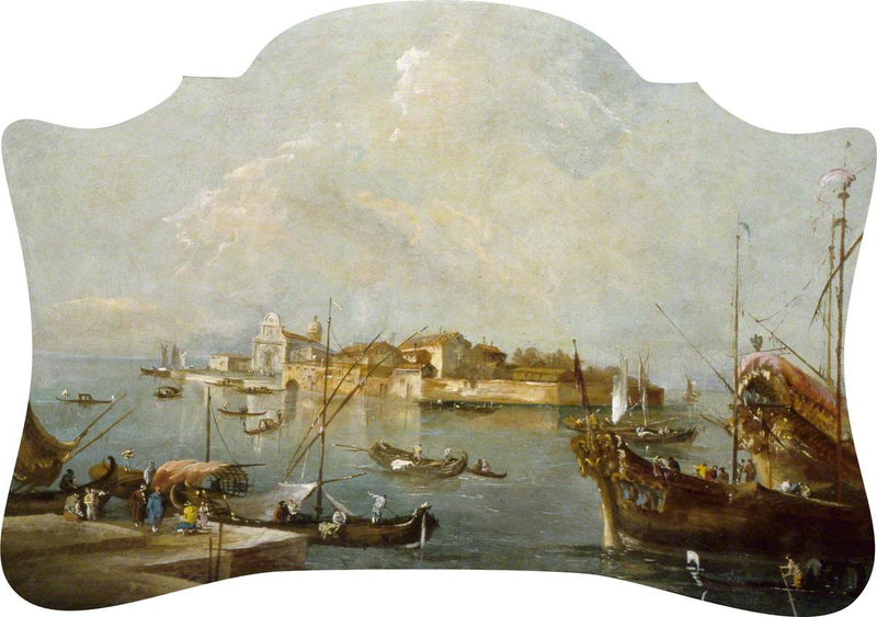 Fantastisch uitzicht op Venetië - Francesco Guardi