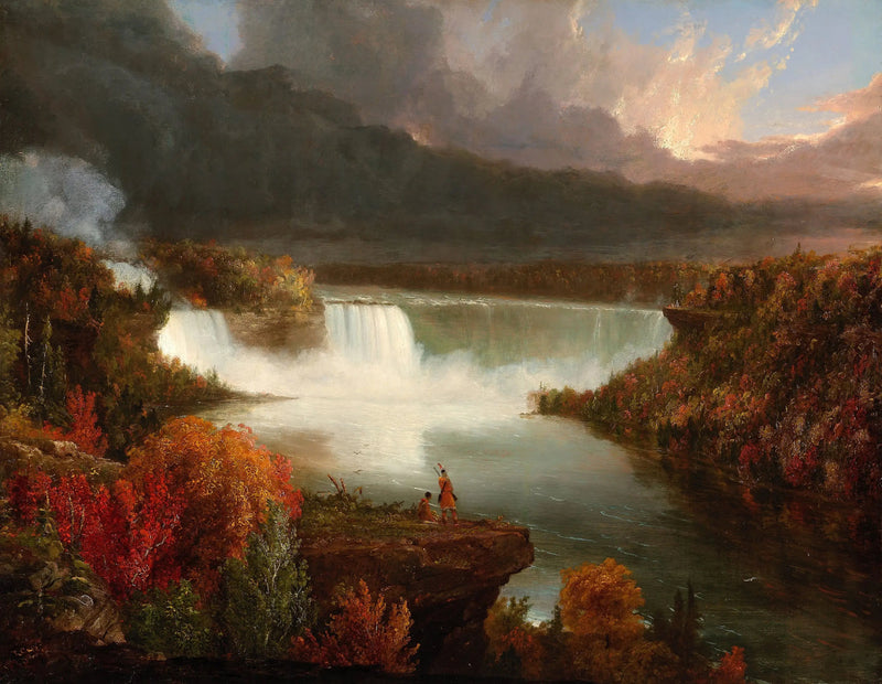 Verafgelegen uitzicht op de Niagarastroom - Thomas Cole

Source:
Vue lointaine des chutes du Niagara - Thomas Cole