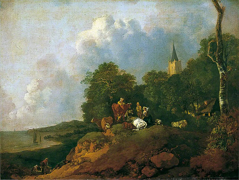 Uitzicht nabij de kust - Thomas Gainsborough

Source:
Vue près de la côte - Thomas Gainsborough