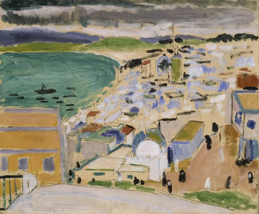 Uitzicht op de baai van Tanger - Henri Matisse