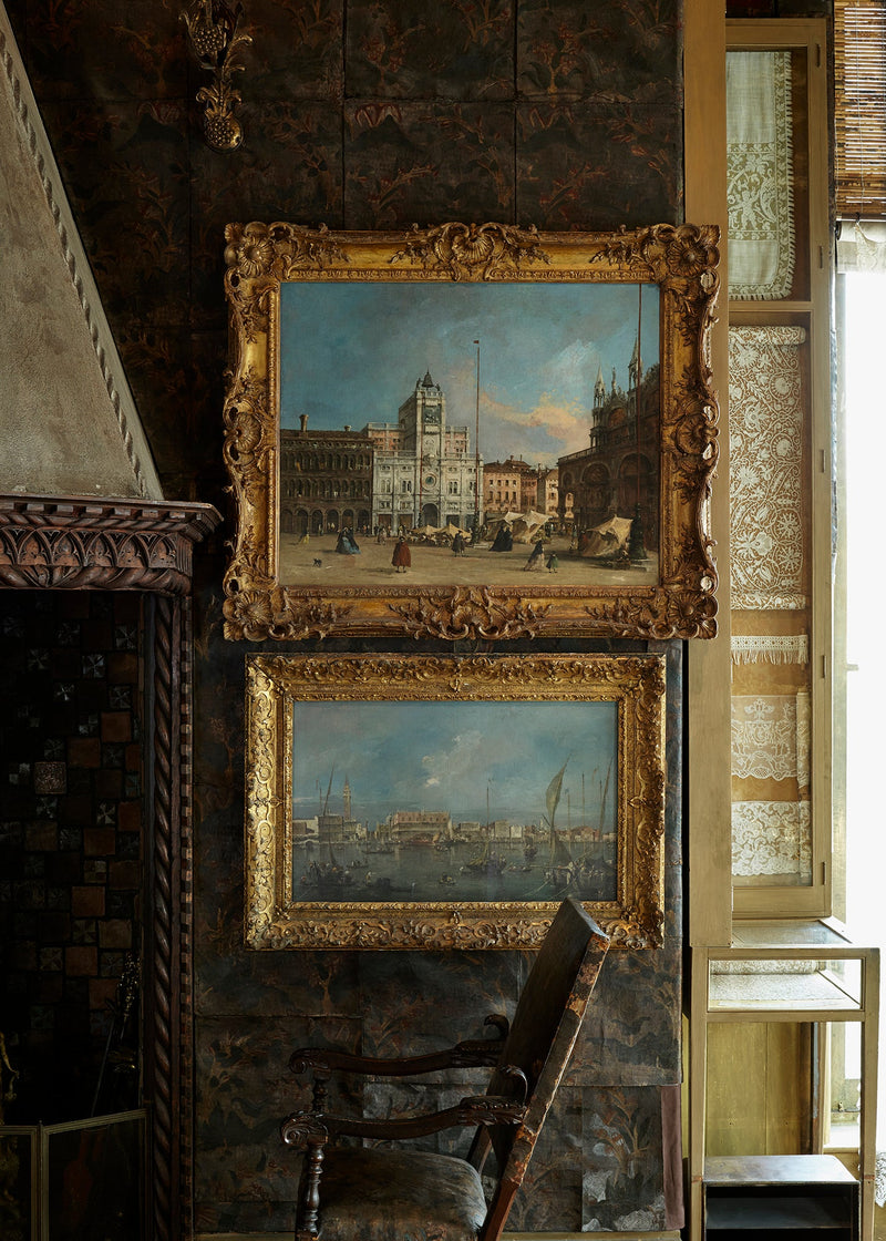 Uitzicht op de Riva degli Schiavoni en de Piazzetta - Francesco Guardi