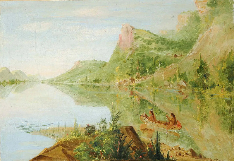 Uitzicht op de Wisconsin-rivier, Winnebago Schiet Eenden - George Catlin

Source:
Vue sur la rivière Wisconsin, Winnebago Shooting Ducks - George Catlin
