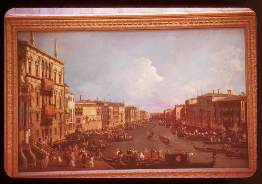 Uitzicht op het Groot Kanaal vanaf het Palazzo Balbi tot aan de Rialtobrug, tijdens een zeilwedstrijd - Canaletto

Source:
Vue sur le Grand Canal depuis le Palazzo Balbi jusqu'au Pont du Rialto, lors d'une régate - Canaletto