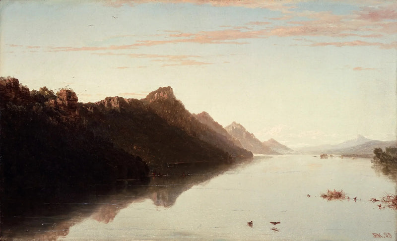 Uitzicht op de bovenloop van de Mississippi - John Frederick Kensett

Source:
Vue sur le Haut-Mississippi - John Frederick Kensett