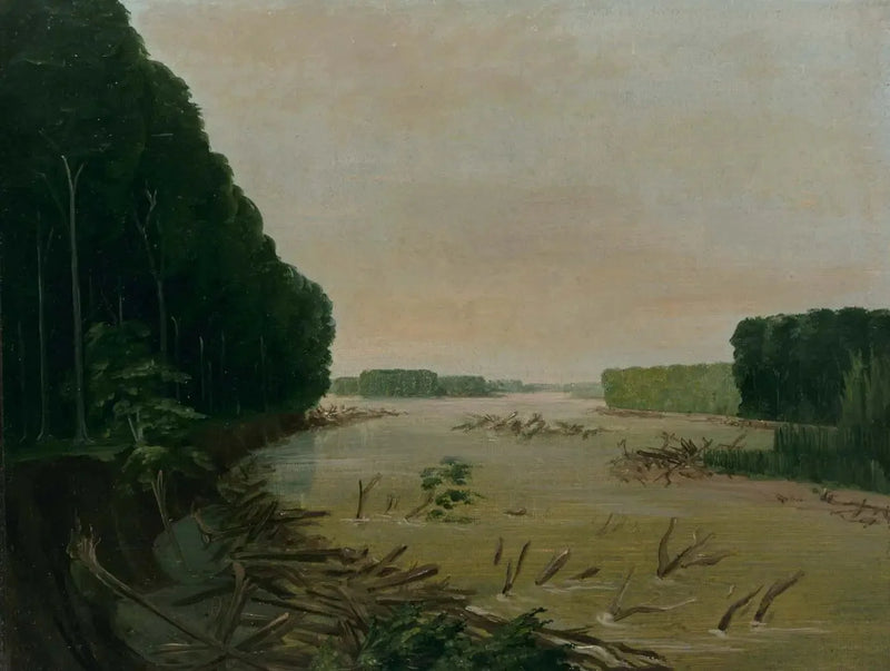 Uitzicht op de Missouri, de alluviale banken instorten, 966 kilometer boven Saint-Louis - George Catlin

Source:
Vue sur le Missouri, les bancs alluviaux s'effondrent, à 966 kilomètres au-dessus de Saint-Louis - George Catlin