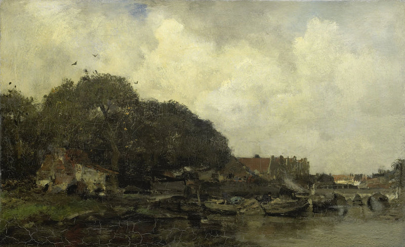 Vue sur le port - Jacob Maris