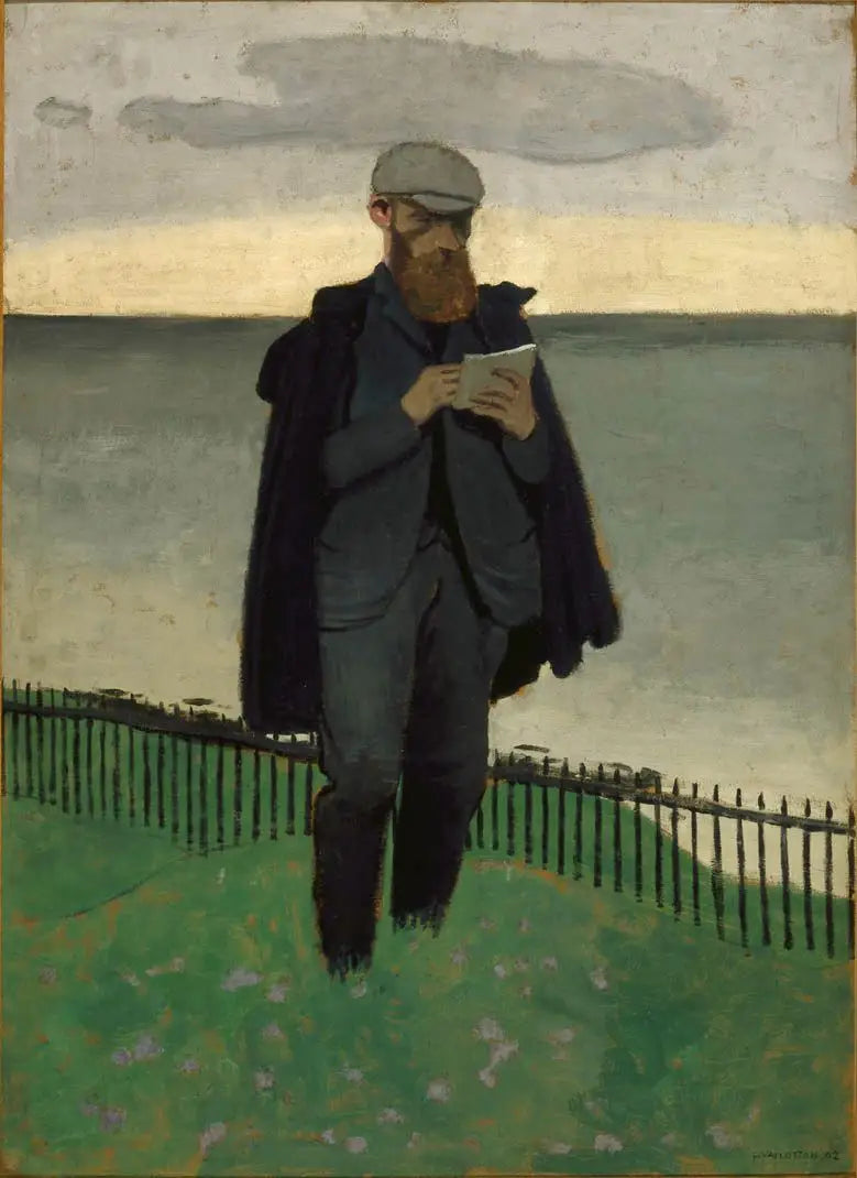 Vuillard schetst in Honfleur - Félix Vallotton

Source:
Vuillard dessinant à Honfleur - Félix Vallotton