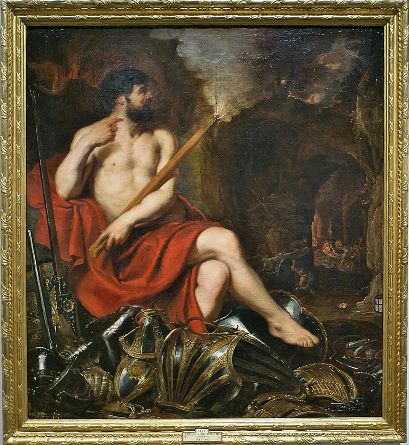 Vulcain en het vuur - Peter Paul Rubens