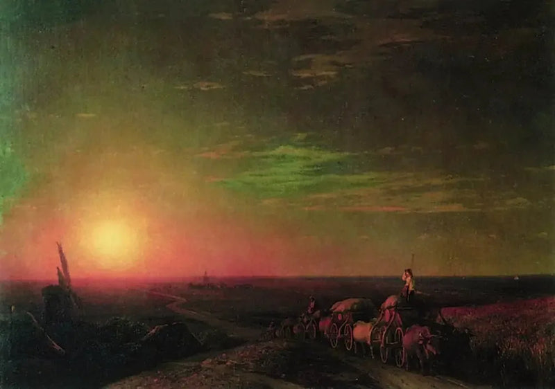 Wagons Chumaks - Ivan Aïvazovski

Source:
Wagons Chumaks - Ivan Aïvazovski