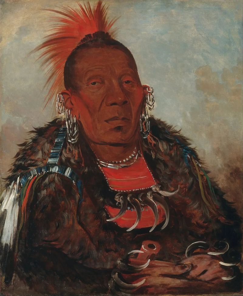 Wah-ro-née-sah, de omhuller, stamhoofd - George Catlin

Source:
Wah-ro-née-sah, l'encercleur, chef de la tribu - George Catlin