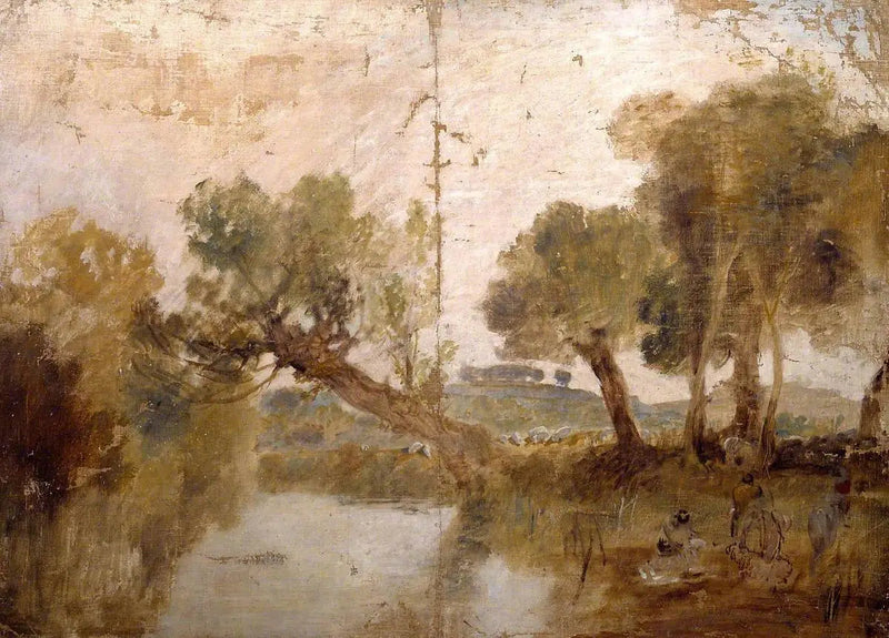 Schapen Wassen - J. M. W. Turner