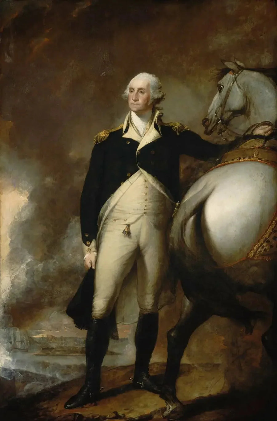 Washington op Dorchester Heights - Gilbert Stuart

Source:
Washington à Dorchester Heights - Gilbert Stuart