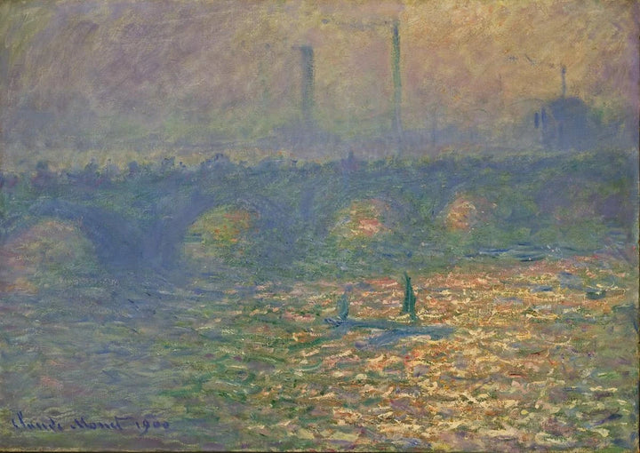 Waterloo-brug, Santa Barbara W1555 - Claude Monet