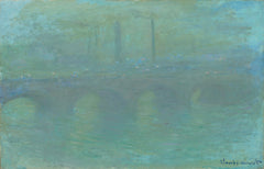 Waterloo Bridge, in de schemering - Claude Monet
