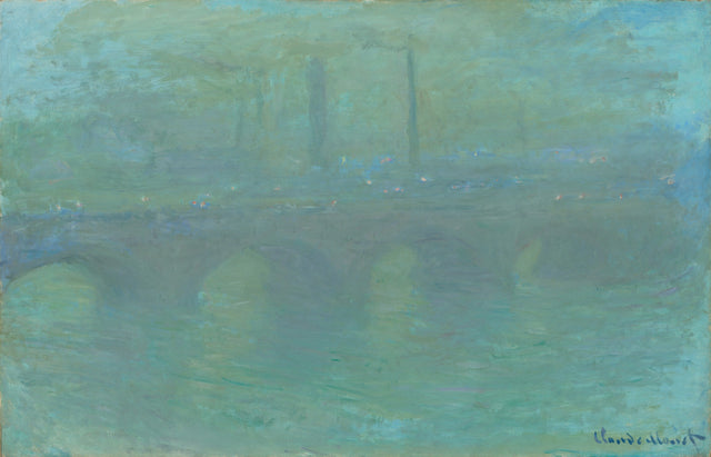 Waterloo Bridge, in de schemering - Claude Monet