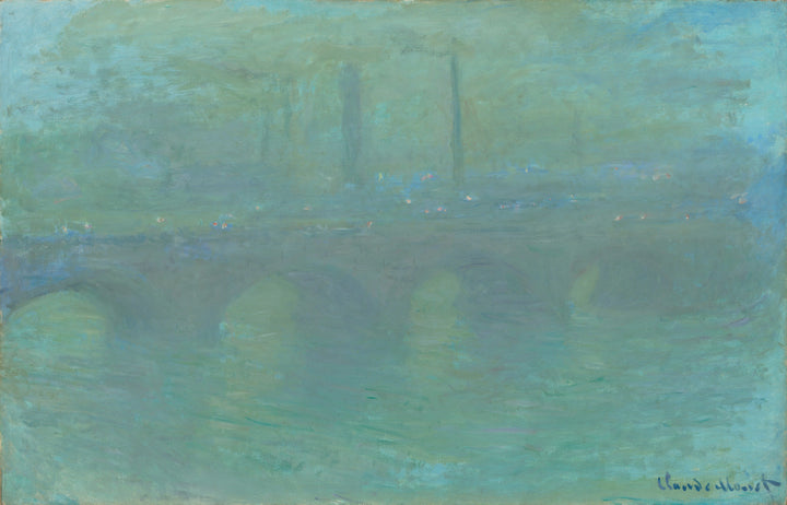 Waterloo Bridge, in de schemering - Claude Monet