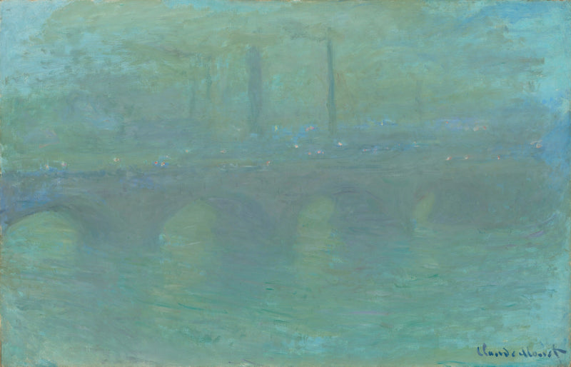 De Waterloo-brug - Claude Monet